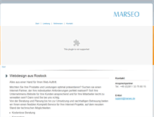 Tablet Screenshot of marseo.de